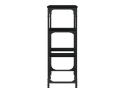Online vidaxl Mesa consola 89,5x28x76 cm derivados de madeira Preto