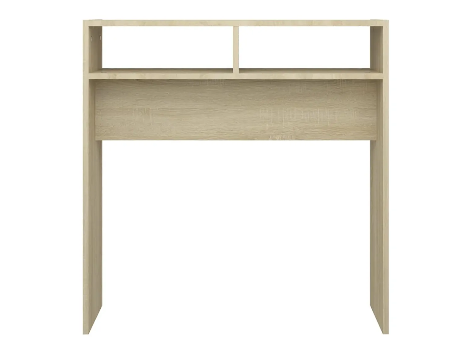 Sale vidaxl Mesa consola 78x30x80 cm derivados de madeira carvalho sonoma Natural claro