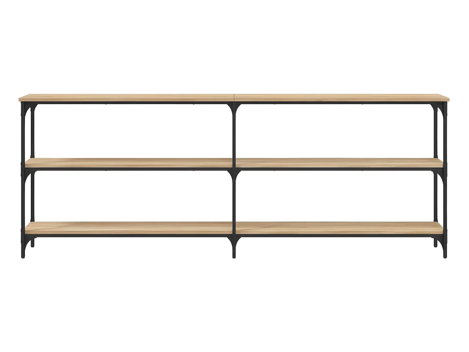 Mesa consola 200x29x75 cm derivados de madeira carvalho sonoma PT862823^ Consola