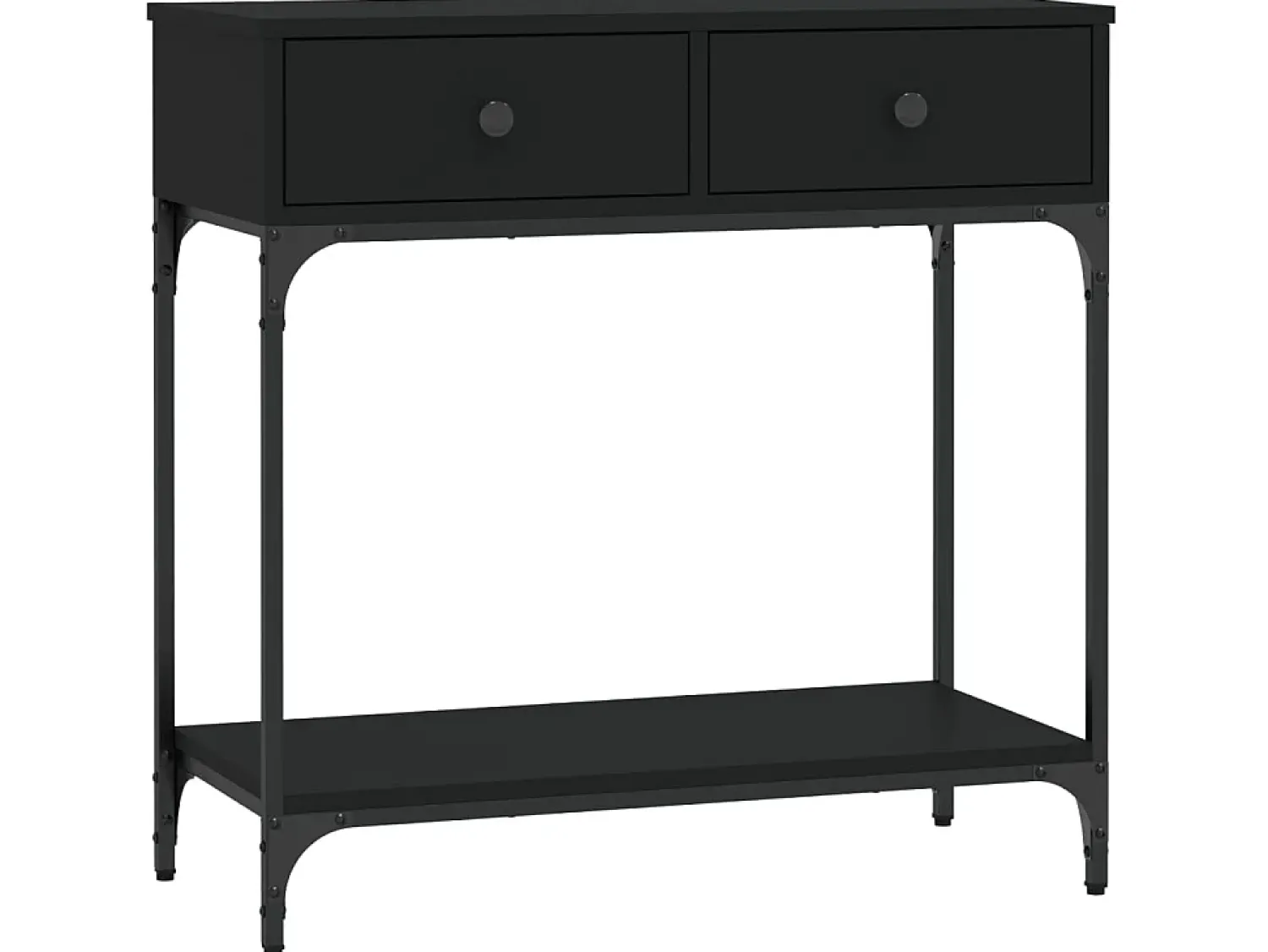 Mesa consola 75x34,5x75 cm derivados de madeira PT228238^ Consola