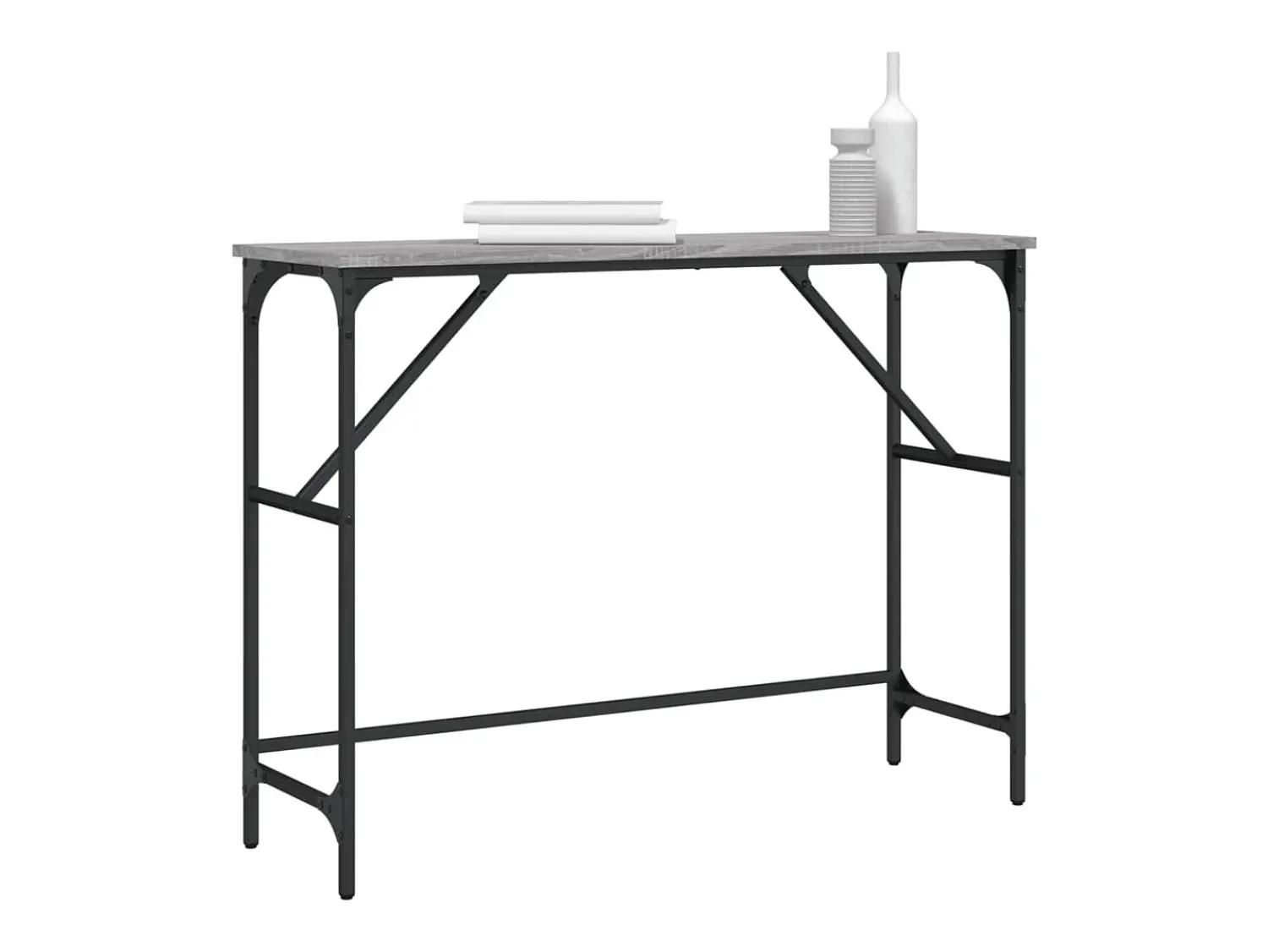 Mesa consola 100x32x75 cm derivados de madeira sonoma PT639049^ Consola
