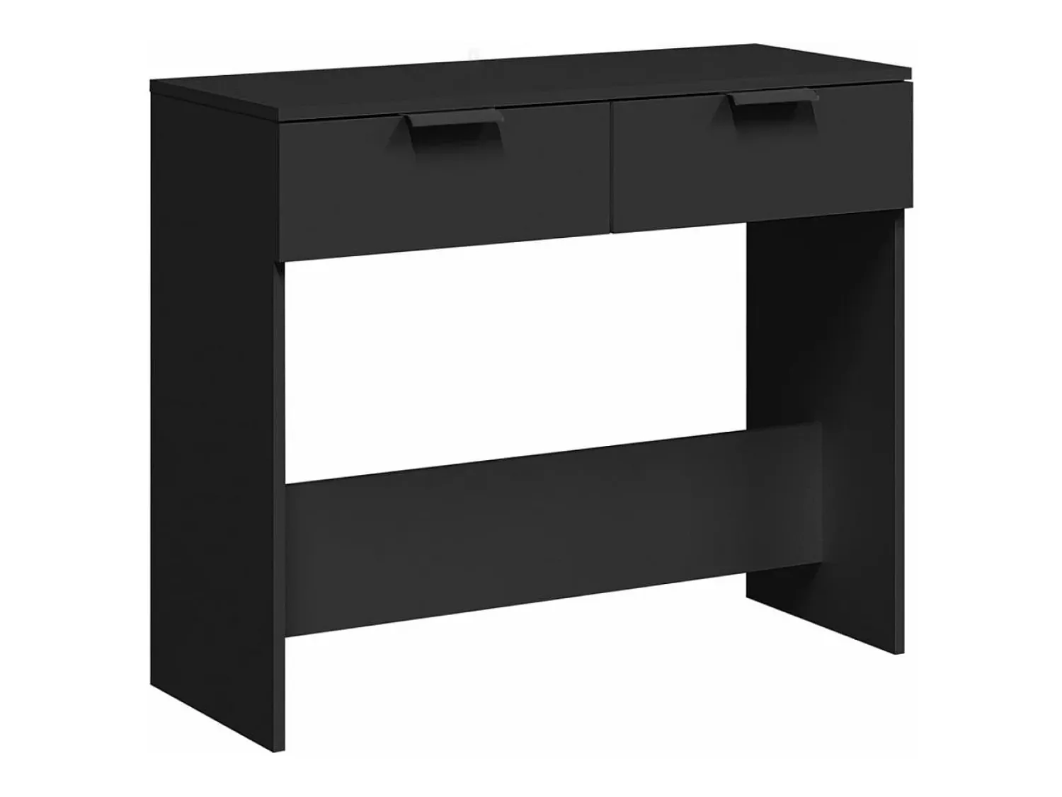 Best vidaxl Mesa consola 90x36x75 cm derivados de madeira Preto