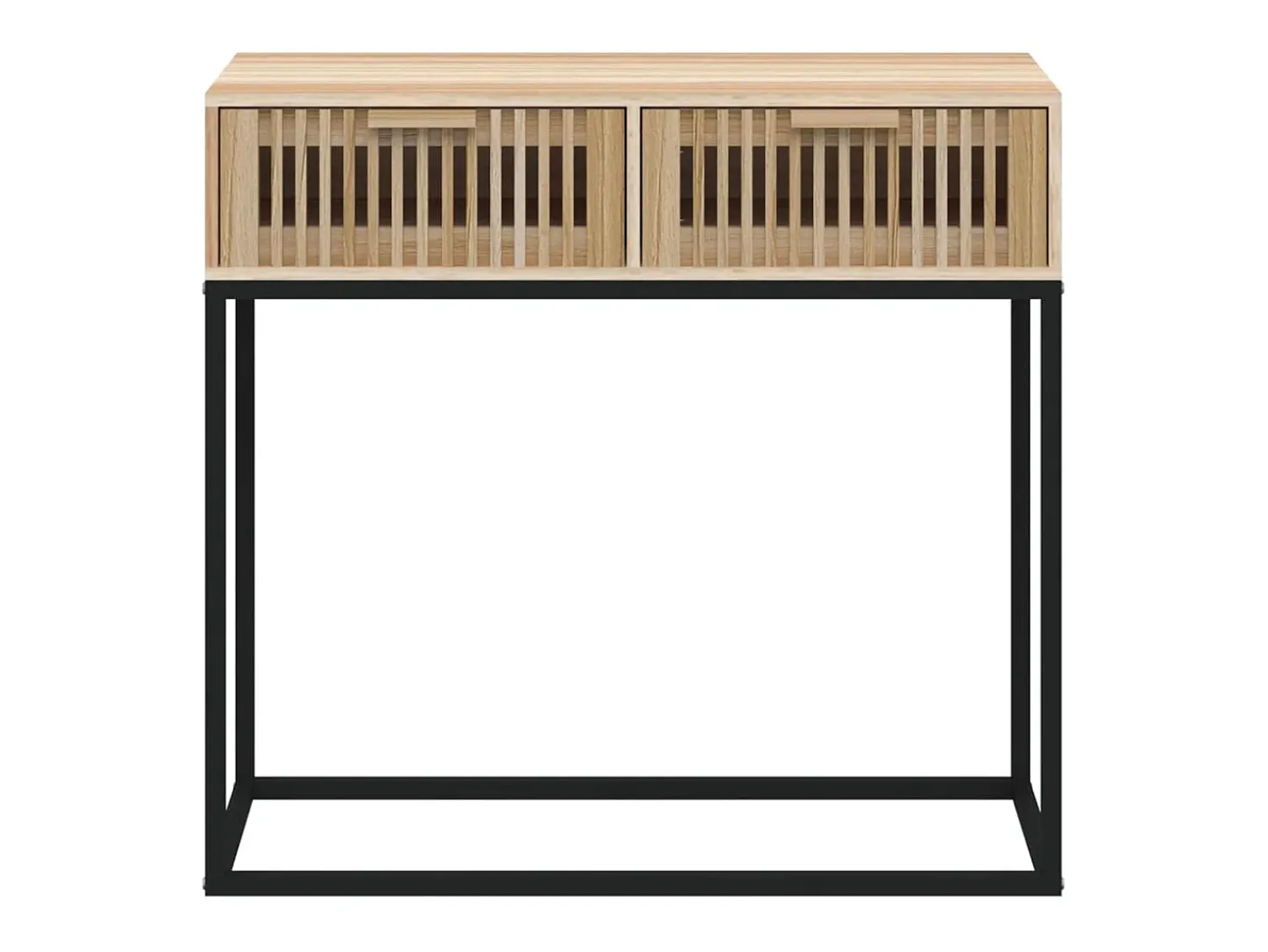 Mesa consola 80x30x75 cm derivados de madeira e ferro PT832043^ Consola