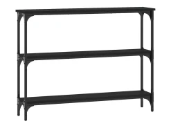 vidaxl Mesa consola 100x22,5x75 cm derivados de madeira^ Consola