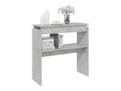 Online Mesa consola 80x30x80 cm derivados de madeira cimento PT431551 Cinzento