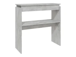 Online Mesa consola 80x30x80 cm derivados de madeira cimento PT431551 Cinzento
