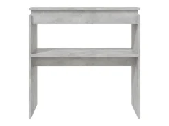 Online Mesa consola 80x30x80 cm derivados de madeira cimento PT431551 Cinzento