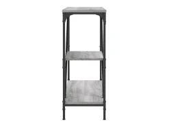 Consola* Mesa consola 88,5x30x75 cm derivados de madeira sonoma PT605204 Cinzento