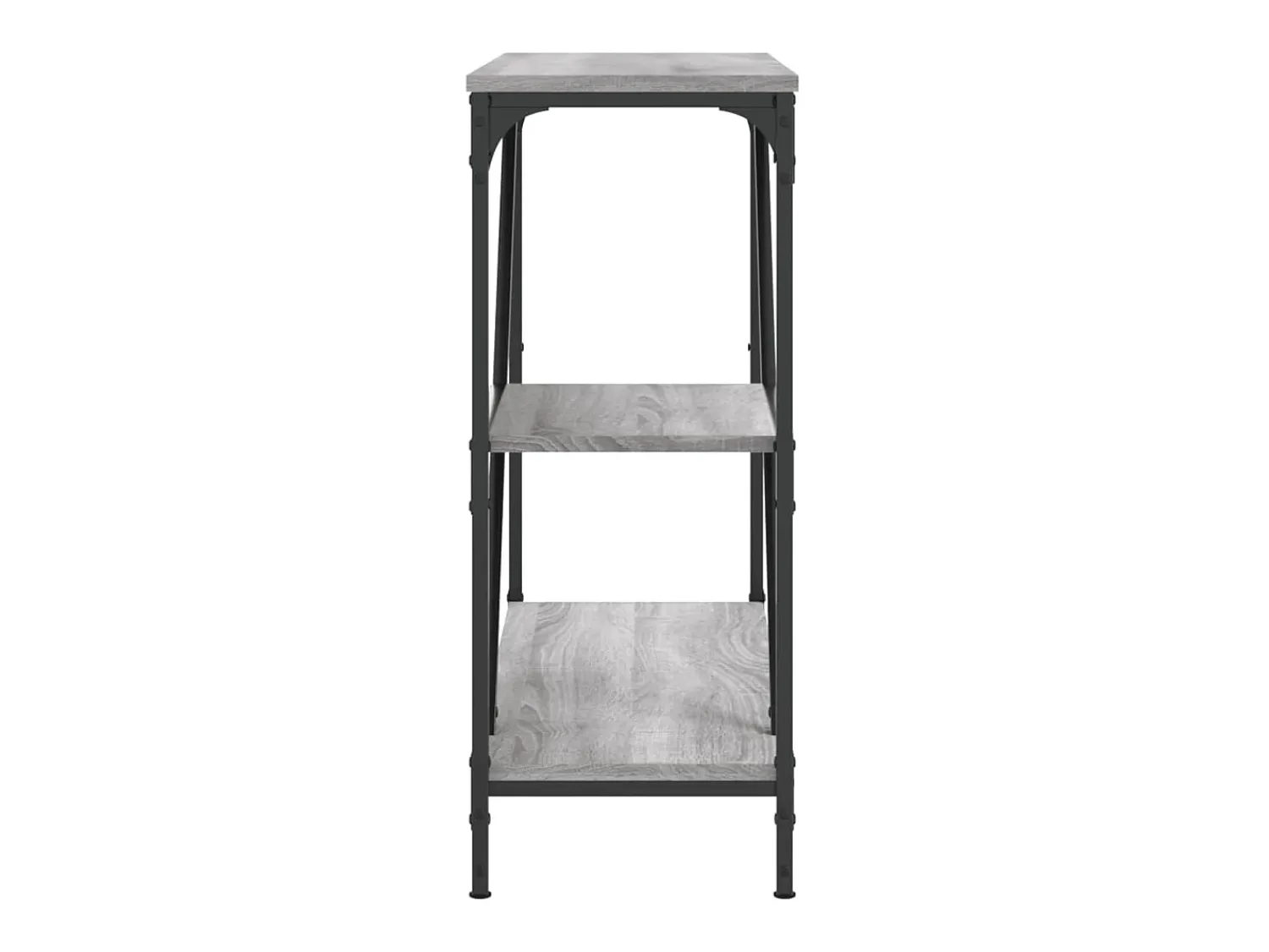 Consola* Mesa consola 88,5x30x75 cm derivados de madeira sonoma PT605204 Cinzento