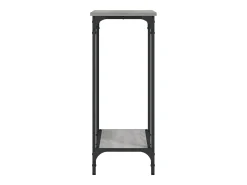 Outlet Mesa consola 75x30,5x75 cm derivados de madeira sonoma PT574406 Cinzento