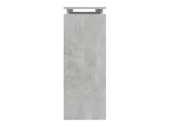 Consola|vidaxl Mesa consola 102x30x80 cm derivados de madeira cimento Cinzento