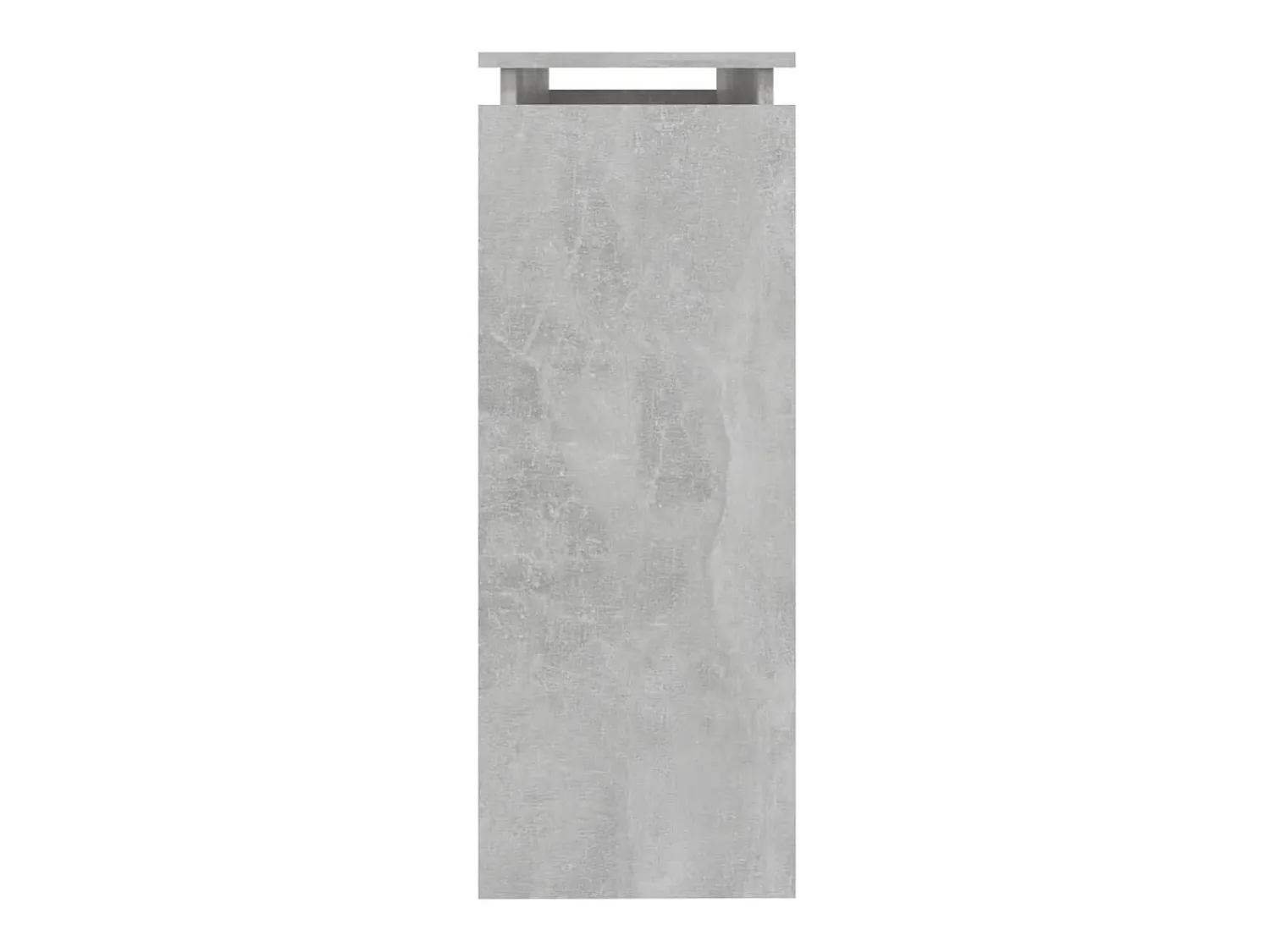 Consola|vidaxl Mesa consola 102x30x80 cm derivados de madeira cimento Cinzento