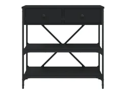 vidaxl Mesa consola 75x34,5x75 cm derivados de madeira^ Consola