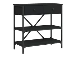 vidaxl Mesa consola 75x34,5x75 cm derivados de madeira^ Consola