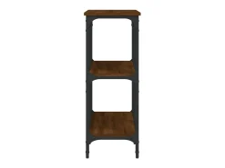 Consola| Mesa consola 100x29x75 cm derivados madeira carvalho PT437125 Castanho