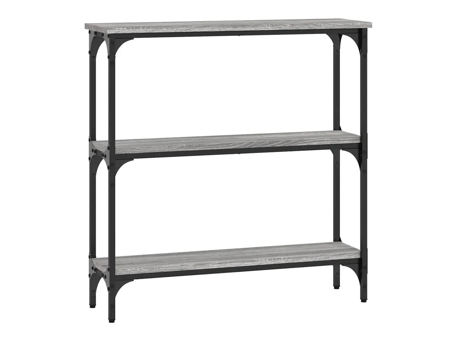 Mesa consola 75x22,5x75 cm derivados de madeira sonoma PT256519^ Consola