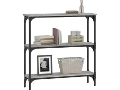 Mesa consola 75x22,5x75 cm derivados de madeira sonoma PT256519^ Consola