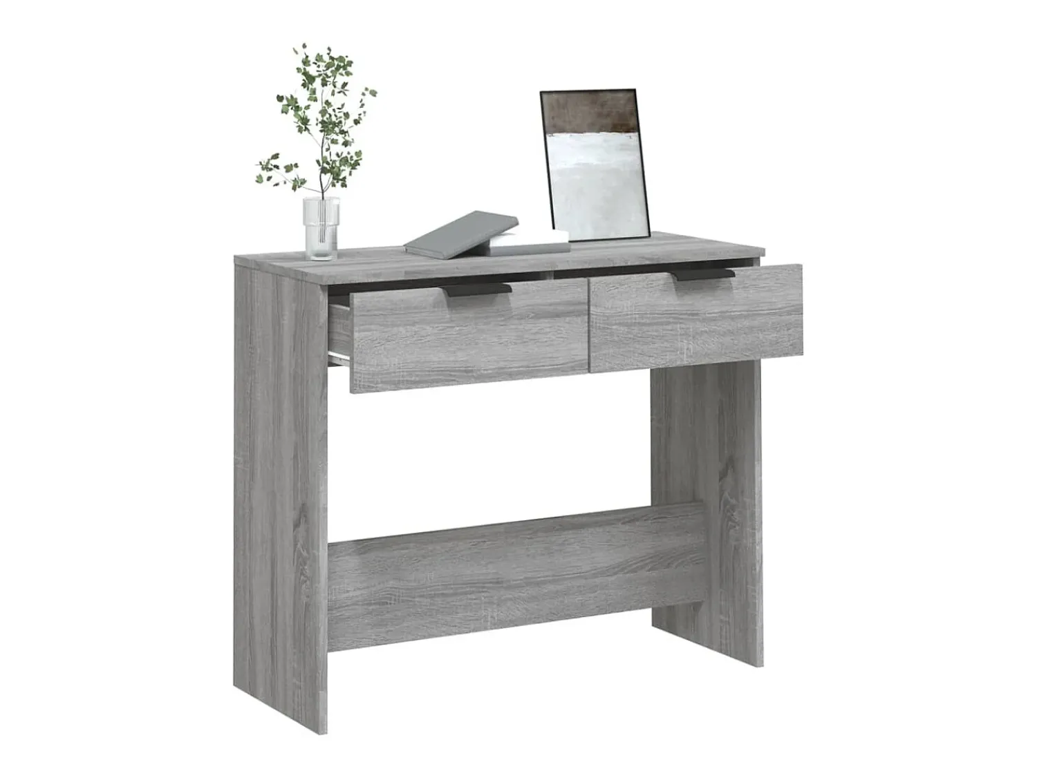 Mesa consola 90x36x75 cm derivados de madeira sonoma PT357263^ Consola