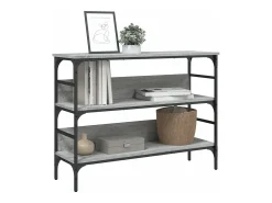 vidaxl Mesa consola 100x32x75 cm derivados de madeira sonoma^ Consola
