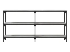 Clearance Mesa consola 150x29x75 cm derivados de madeira sonoma PT888473 Cinzento