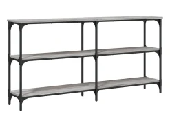 Clearance Mesa consola 150x29x75 cm derivados de madeira sonoma PT888473 Cinzento