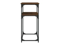 Consola* Mesa consola 100x35,5x75 cm derivados madeira carvalho PT785709 Castanho