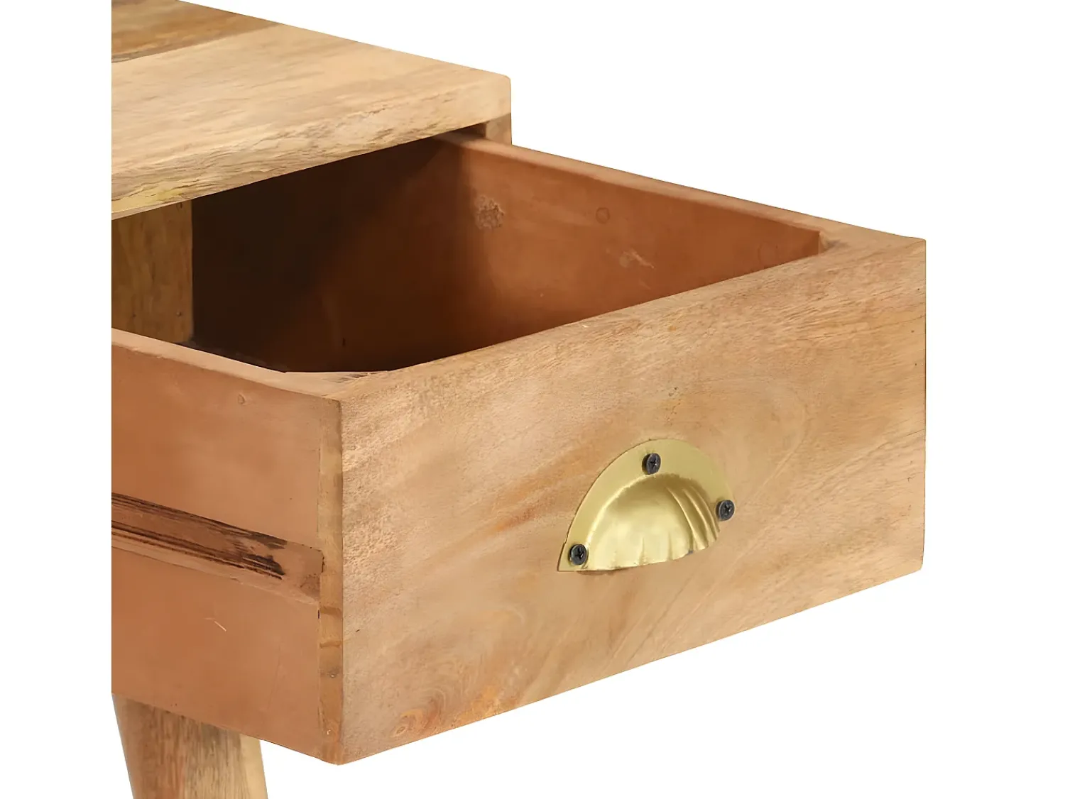 Sale Mesa consola 90x45x75 cm madeira de mangueira maciça PT224265 Castanho