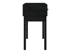 vidaxl Mesa consola 76,5x40x75 cm madeira de pinho maciça^ Consola