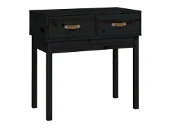 vidaxl Mesa consola 76,5x40x75 cm madeira de pinho maciça^ Consola