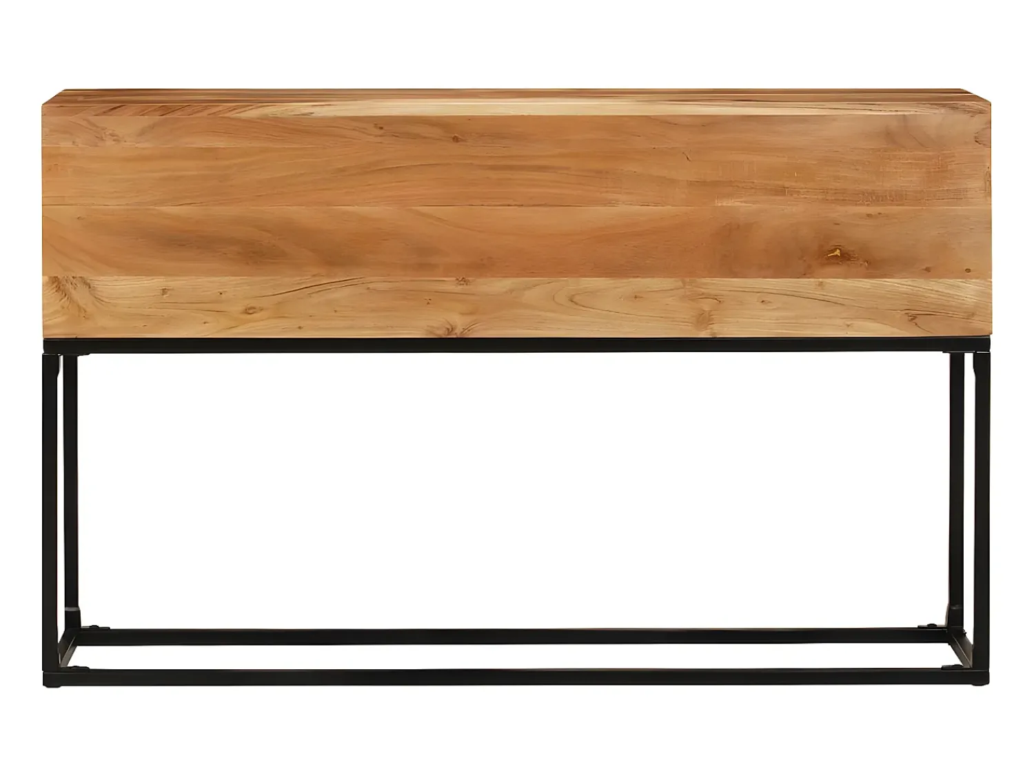 Consola* Mesa consola 120x30x75 cm madeira de acácia maciça PT720834 Castanho