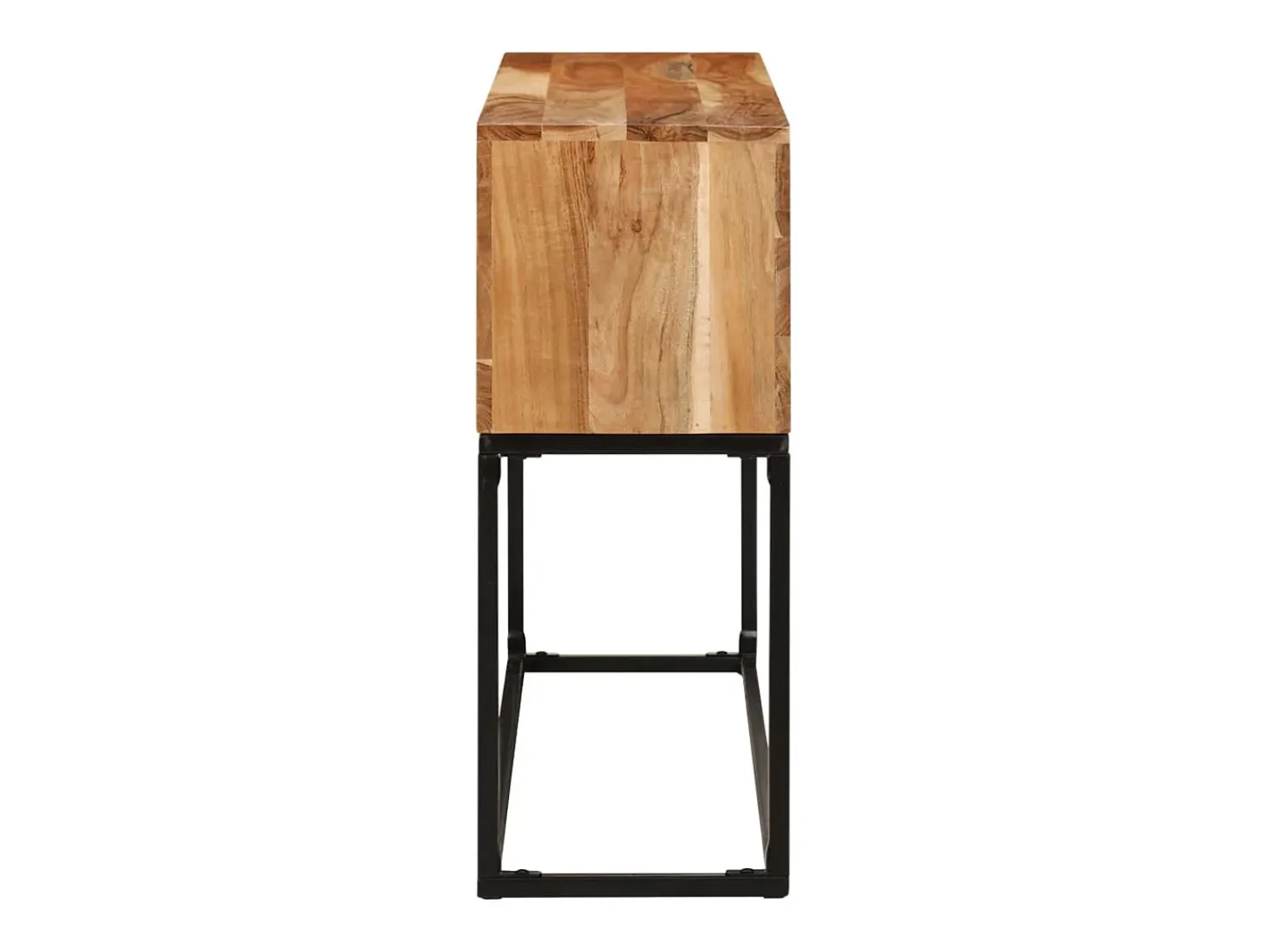 Consola* Mesa consola 120x30x75 cm madeira de acácia maciça PT720834 Castanho