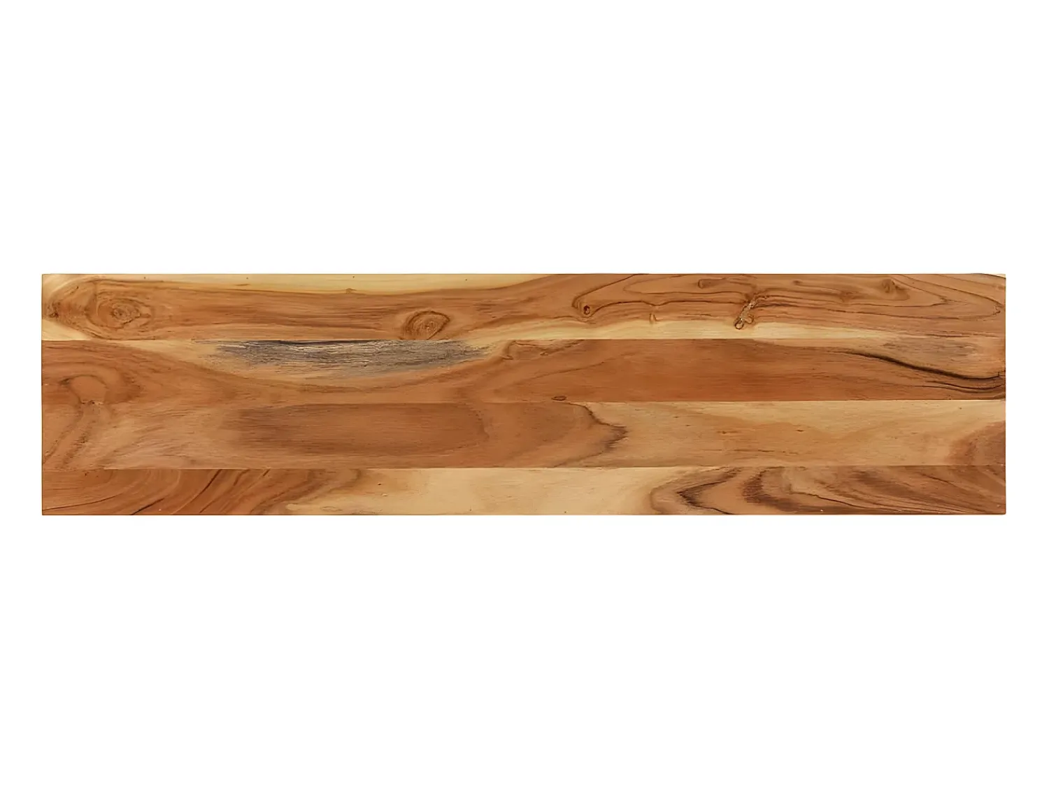 Consola* Mesa consola 120x30x75 cm madeira de acácia maciça PT720834 Castanho