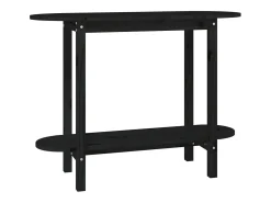 vidaxl Mesa consola 110x40x80 cm madeira de pinho maciça^ Mesa De Centro