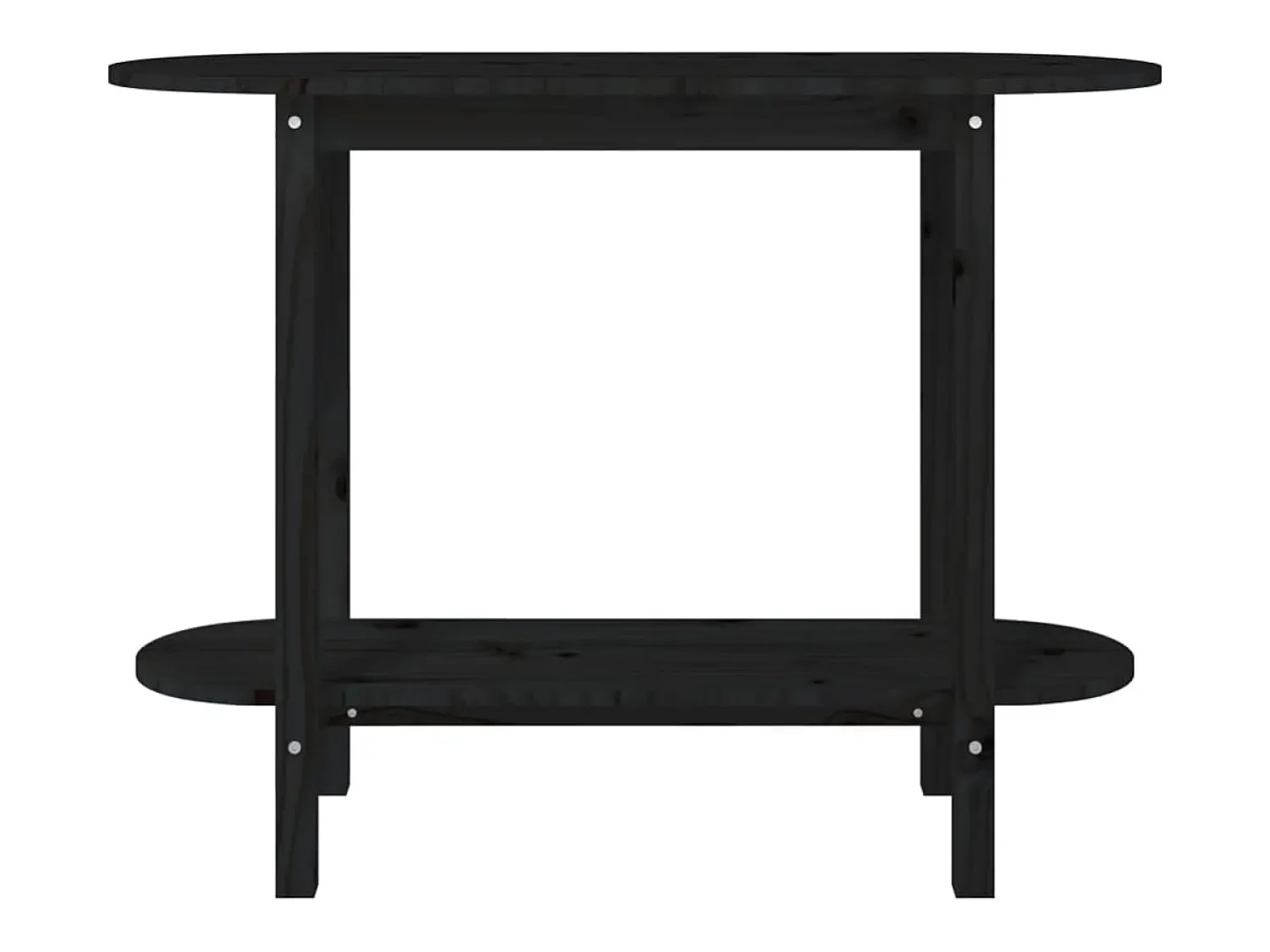 vidaxl Mesa consola 110x40x80 cm madeira de pinho maciça^ Mesa De Centro