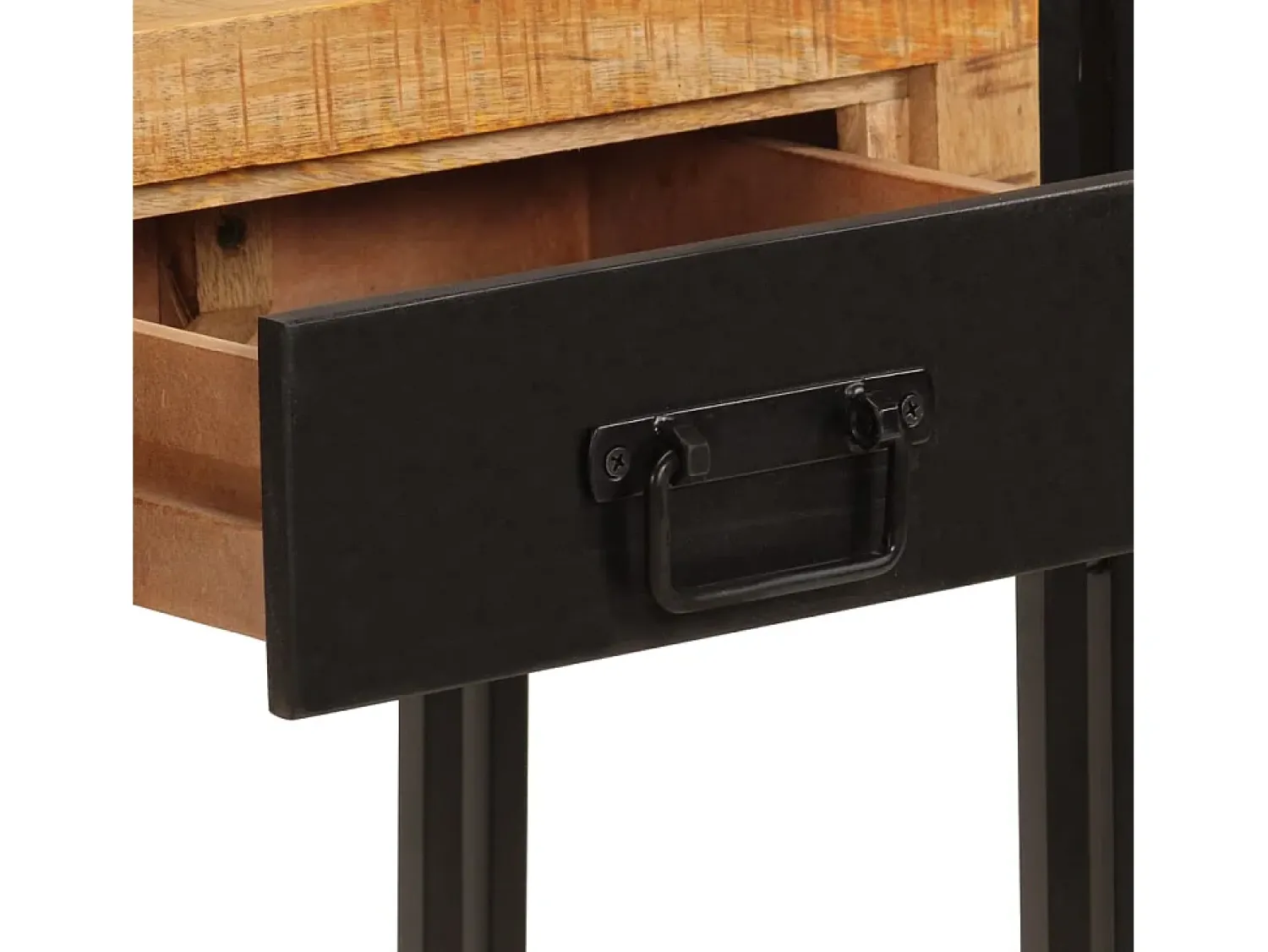 vidaxl Mesa consola 110x30x76 cm madeira de mangueira maciça^ Consola