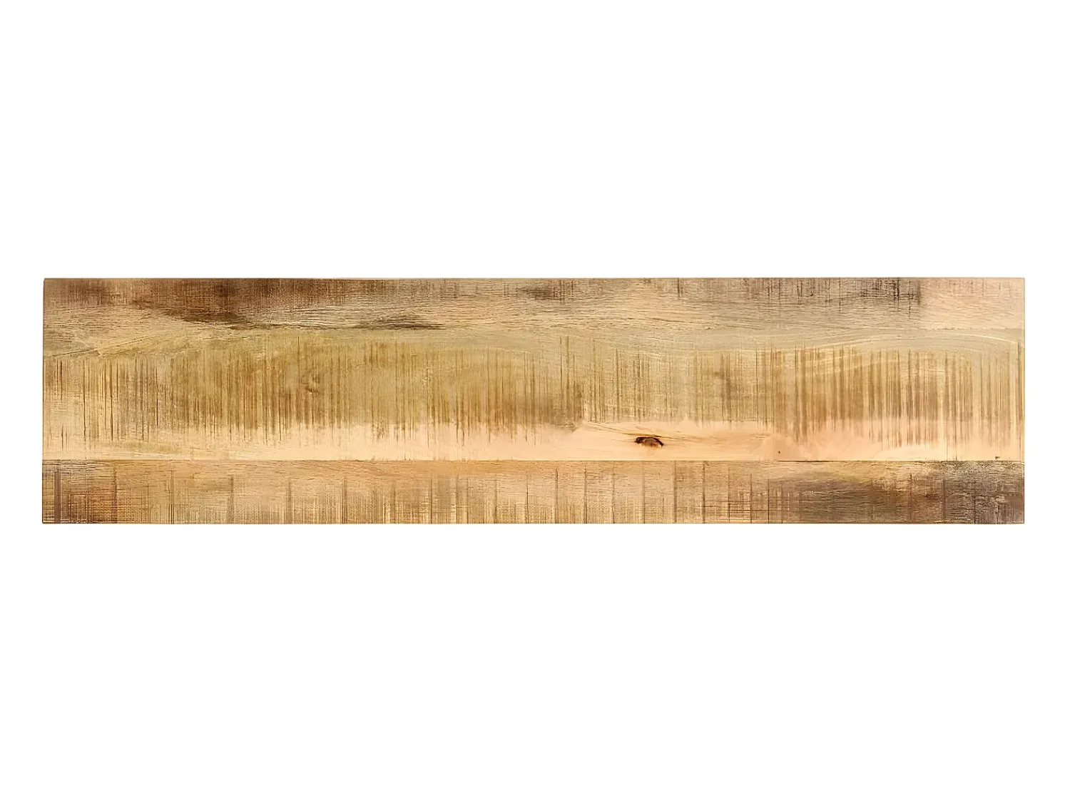 Hot Mesa consola 140x35x76 cm madeira de mangueira maciça áspera PT822772 Castanho