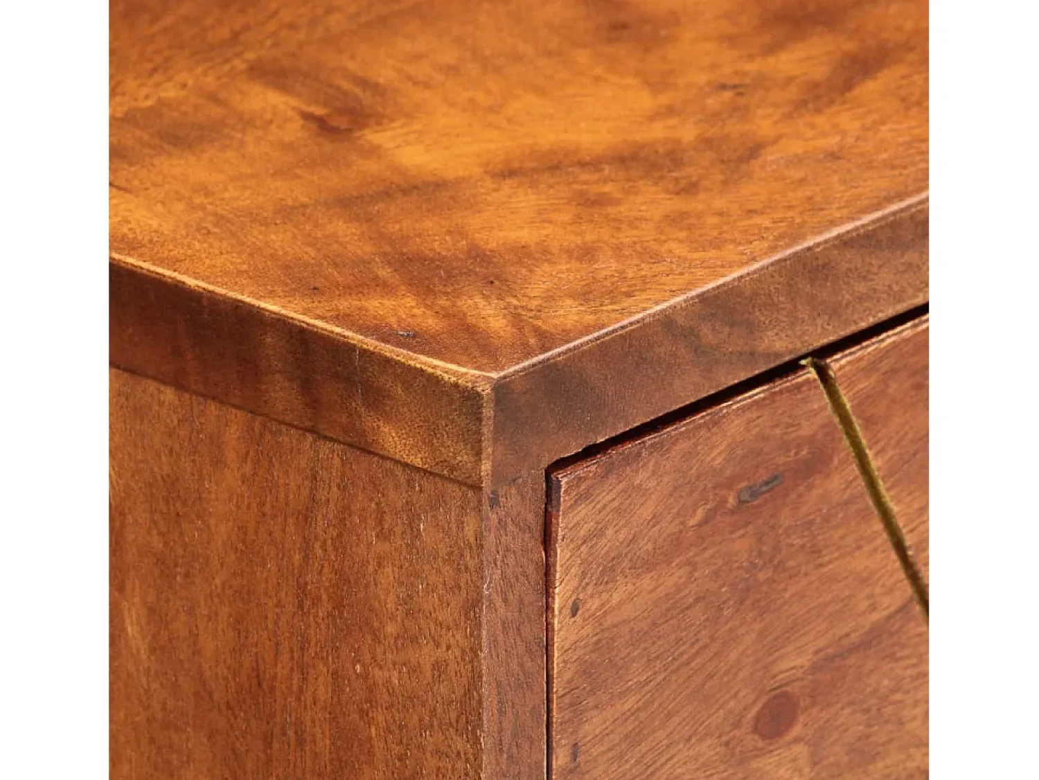 Consola*vidaxl Mesa consola 90x35x76 cm madeira de acácia maciça Natural claro