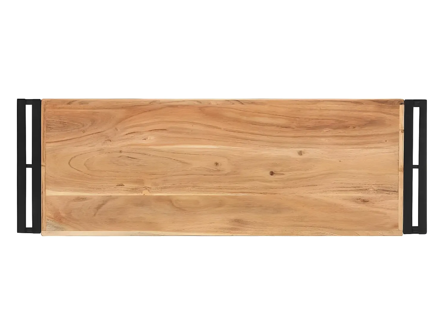 Consola| Mesa consola 90x30x75 cm madeira de acácia maciça PT209061 Castanho