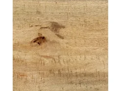 Outlet vidaxl Mesa consola 110x30x75 cm madeira de mangueira áspera maciça Natural claro