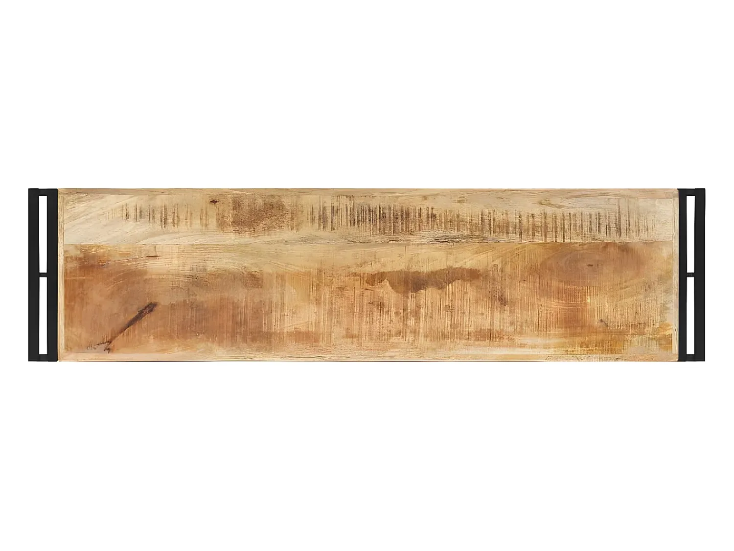 Mesa consola 120x30x75 cm madeira de mangueira áspera PT544017^ Consola