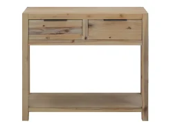 Mesa consola 82x33x73 cm madeira de acácia maciça PT134786^ Consola
