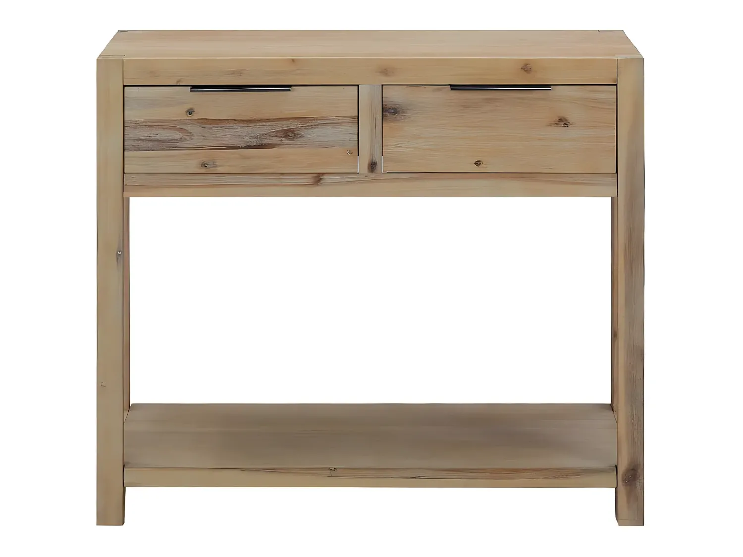 Mesa consola 82x33x73 cm madeira de acácia maciça PT134786^ Consola