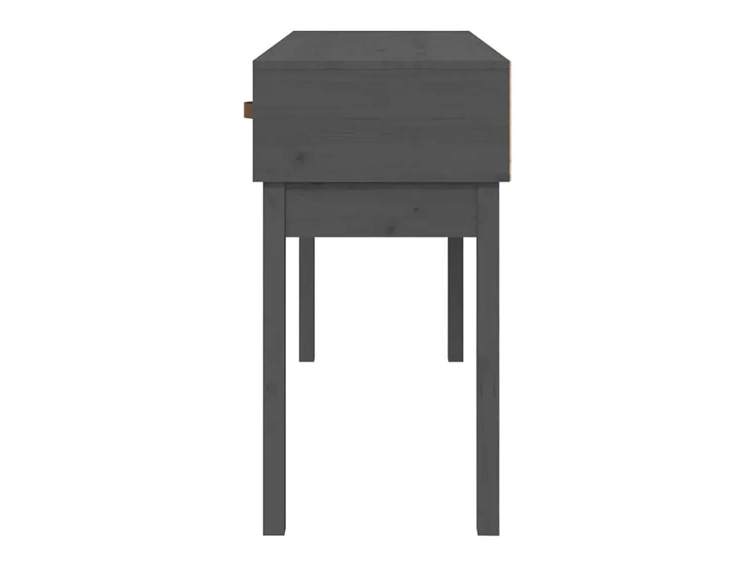 vidaxl Mesa consola 114x40x75 cm madeira de pinho maciça^ Consola