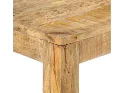 vidaxl Mesa consola 110x35x76 cm madeira de mangueira áspera^ Consola