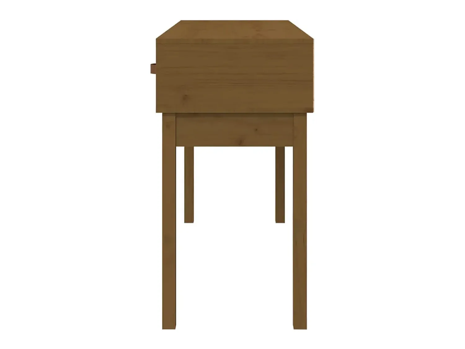 Mesa consola 114x40x75 cm madeira de pinho maciça mel PT647008^ Consola