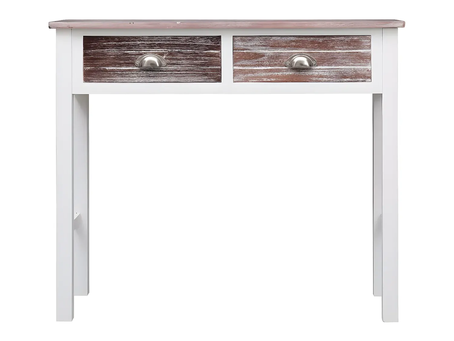 Consola| Mesa consola 90x30x77 cm madeira PT786661 Castanho