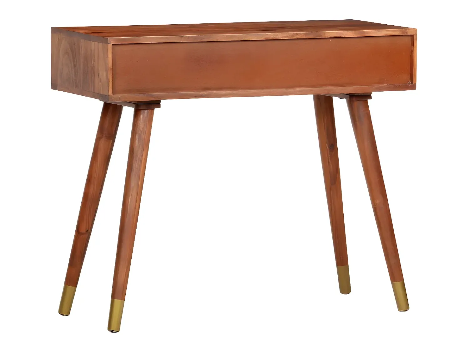 Hot Mesa consola 90x35x76 cm madeira de acácia maciça PT761814 Castanho