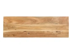 Mesa consola 110x35x75 cm madeira de acácia maciça PT860698 Castanho