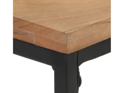 Mesa consola 110x35x75 cm madeira de acácia maciça PT860698 Castanho