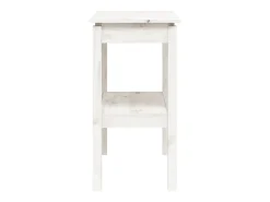 Mesa consola 80x40x75 cm madeira de pinho maciça PT490151^ Consola